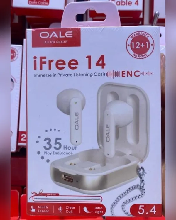 علبة سماعات OALE iFree 14